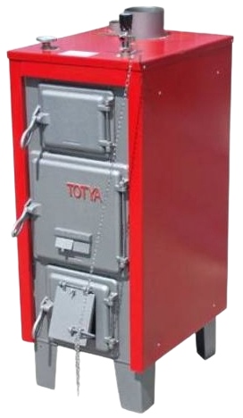 Totya S 23 B 23 kW-os lemez vegyestüzelésű kazán burkolattal
