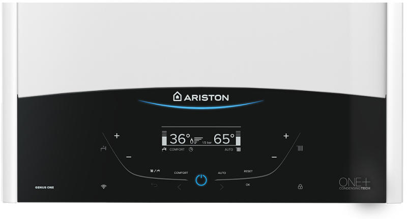 Ariston Genus One+ Wifi 24 EU Fali kondenzációs kombi gázkazán (3301777)