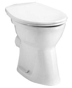 ALFÖLDI BÁZIS Laposöblítésű hátsó kifolyású WC csésze (4030 00 01)