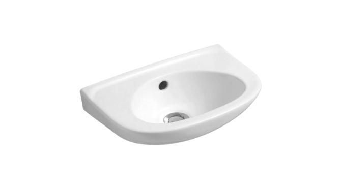 Alföldi Bázis fehér kézmosó jobbos 40x25cm (4123 4R01)