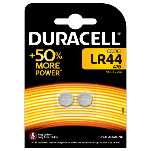 Duracell 1,5V gomb elem LR44