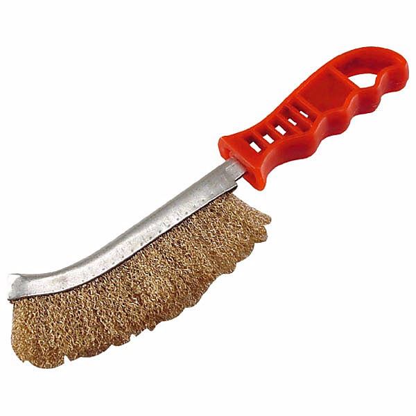 Drótkefe hajlított 24cm  30mm