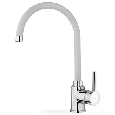 Teka Alaior SP995 egykaros álló mosogató csaptelep fehér 55.995.02.OFW