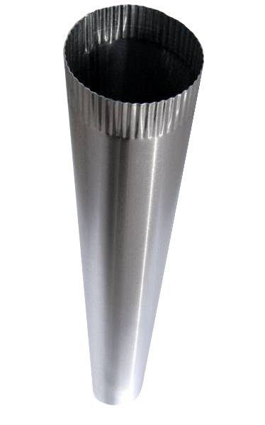 Aluminium füstcső 150/1m