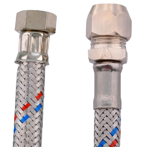 Flexibilis cső víz 25 cm 3/8